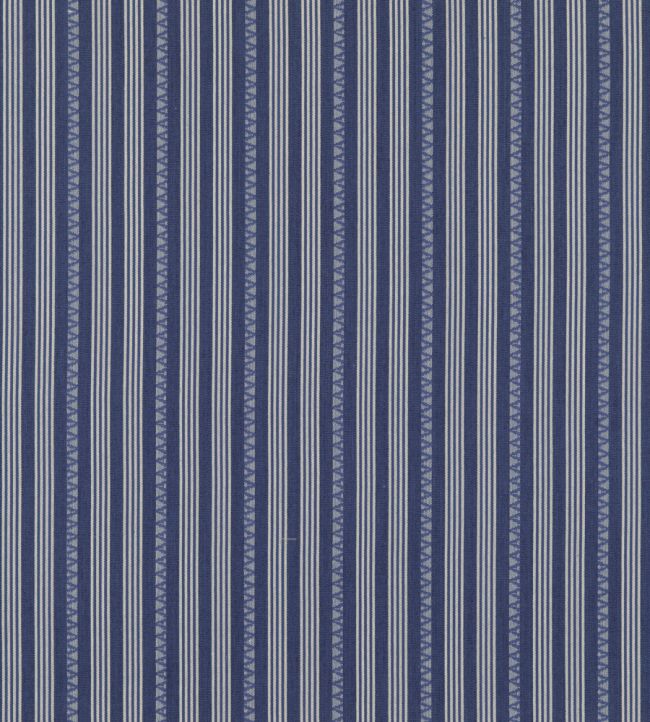 Kilim Stripe Fabric by GP & J Baker Blue