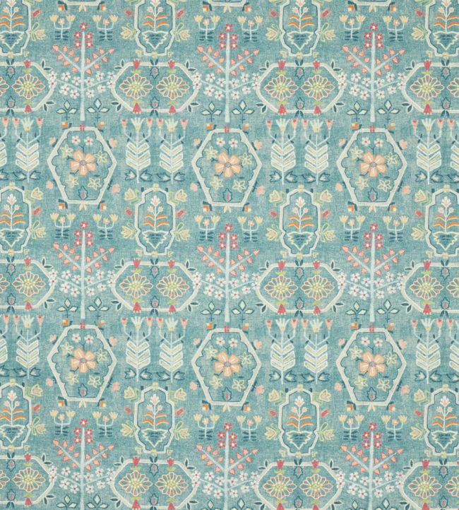 Kilver Fabric by Jane Churchill Slate