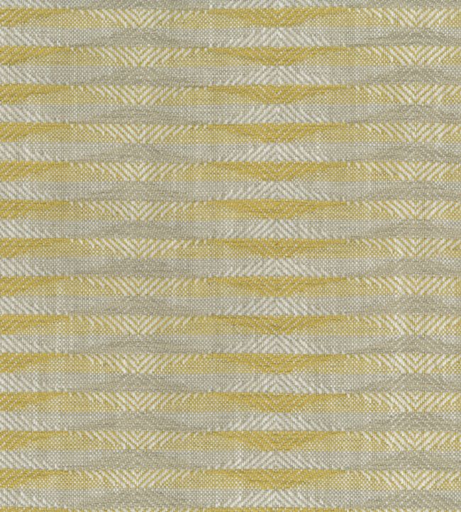 Kingham Fabric by Nina Campbell Citrine/Linen