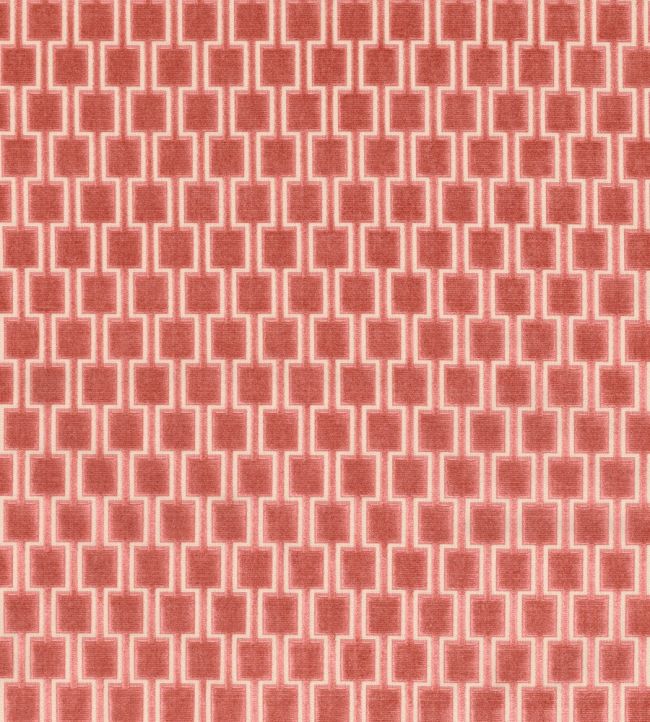 Bakerloo Fabric by Kirkby Design Coral