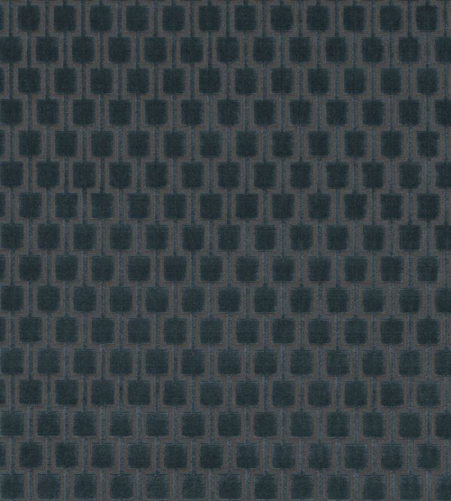 Bakerloo Fabric by Kirkby Design Petrol