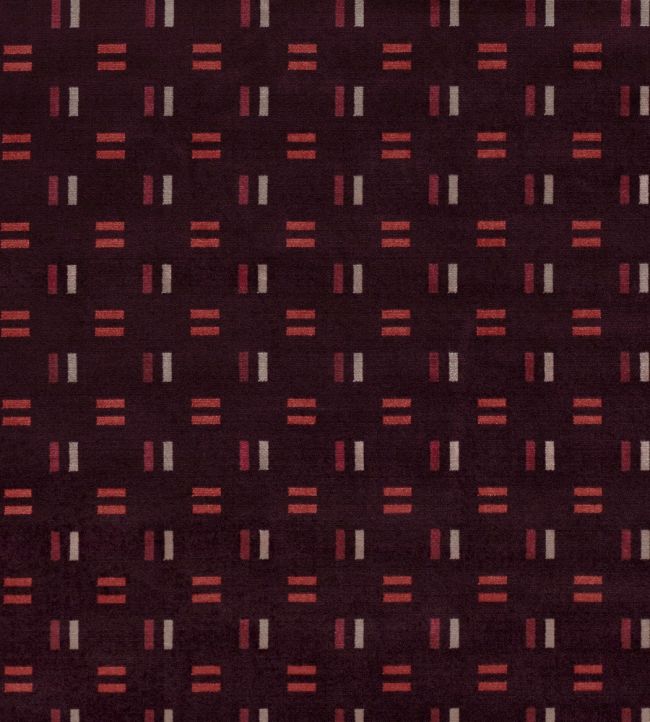 Hammersmith Fabric by Kirkby Design Blackcurrant