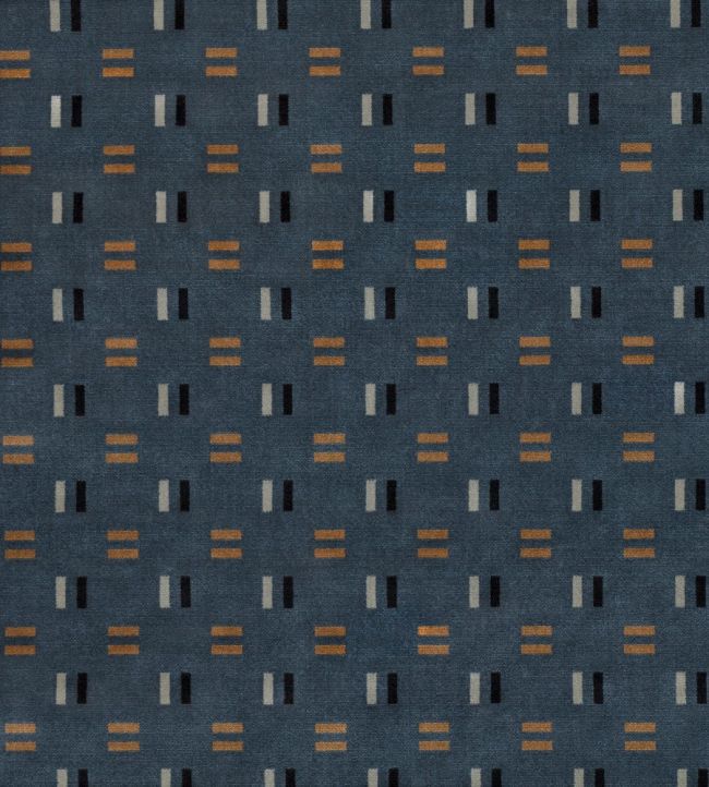 Hammersmith Fabric by Kirkby Design Petrol