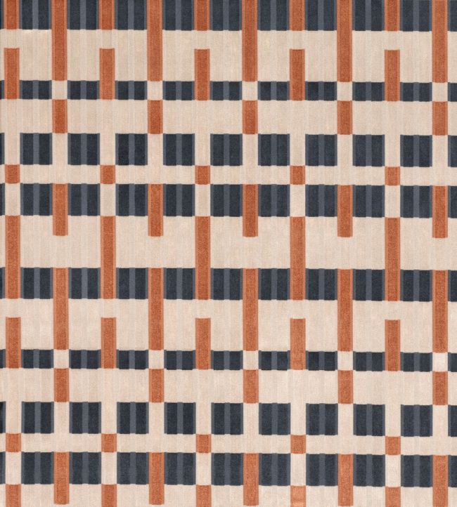 Northern Fabric by Kirkby Design Burnt Orange