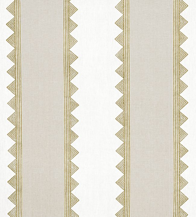 Kismet Stripe Fabric by Thibaut Camel