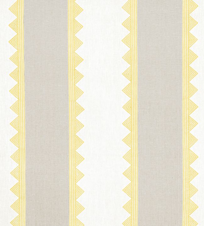 Kismet Stripe Fabric by Thibaut Yellow