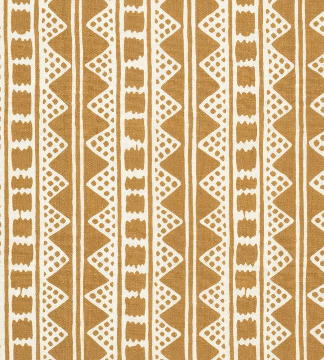 Kitezh Fabric by Volga Linen Gold/Oyster