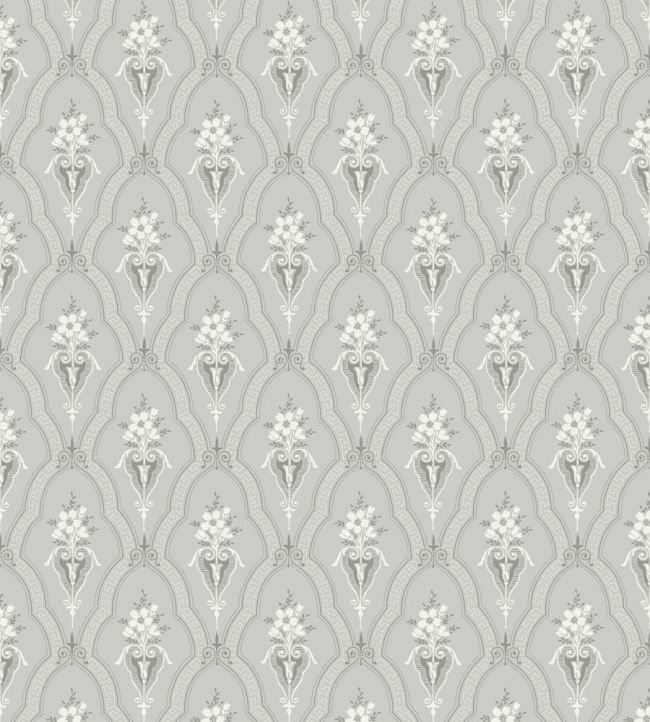 Kladesholmen Wallpaper by Borastapeter Grey