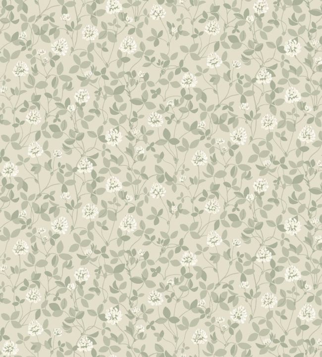 Klover Wallpaper by Borastapeter Green