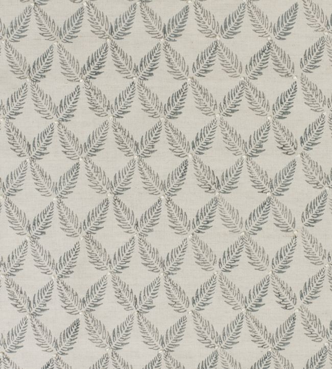 Knot Garden Fabric by James Hare Grey