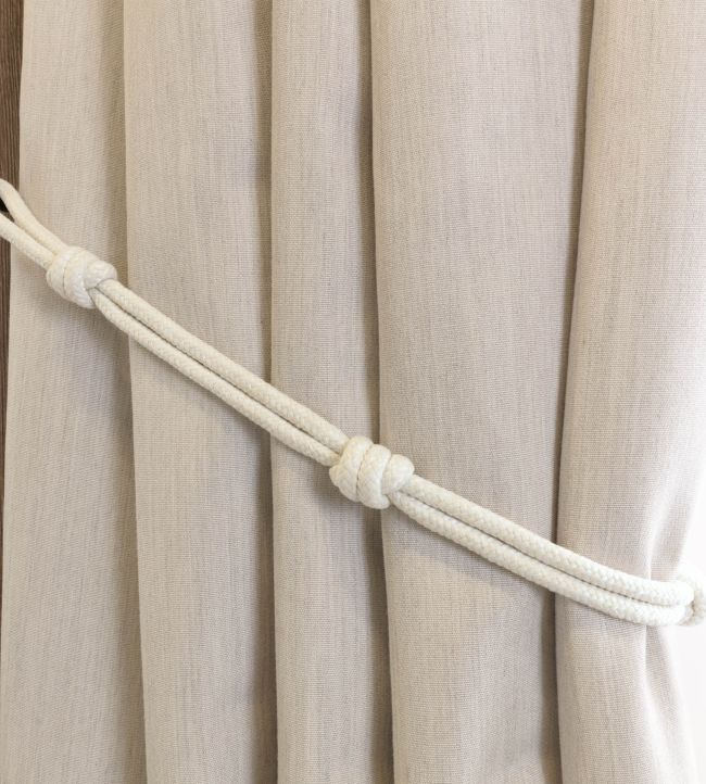 Knotted Tie Back Trimming by Villa Nova Chalk