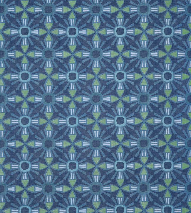 Kona Wallpaper by Thibaut Navy