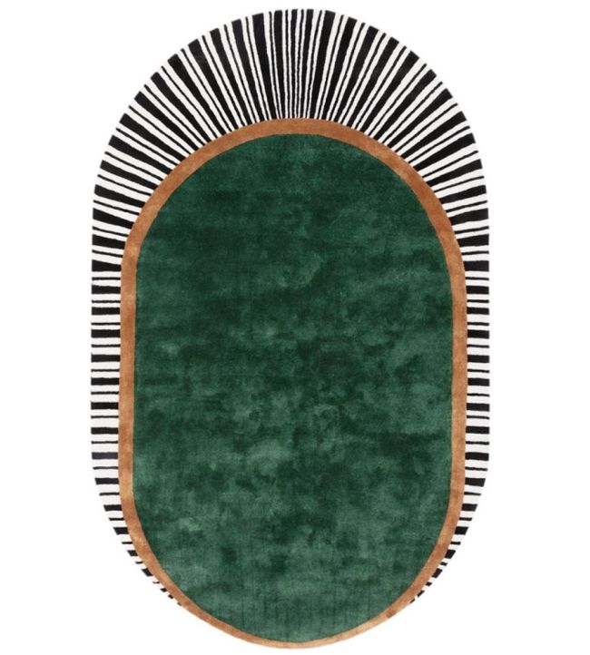Designers Guild Koshi rug Malachite RUGDG0921 Malachite