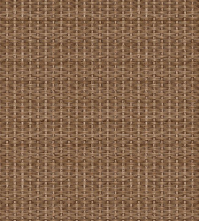 Kuba Wallpaper by Coordonne Brown