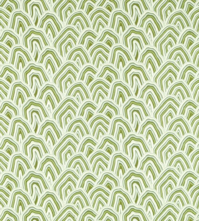 Kumo Fabric by Harlequin Seaglass / Forest / Silver Willow