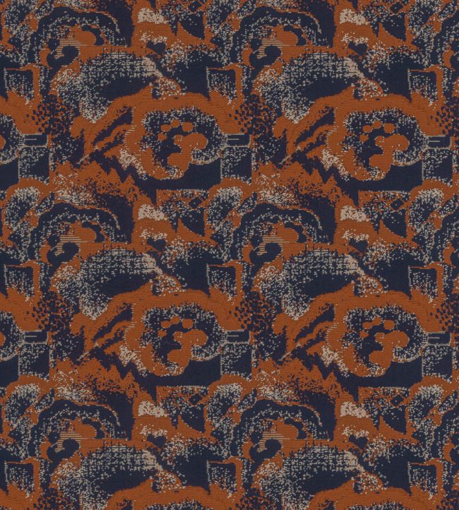 Kupka Fabric by Nobilis Inidigo