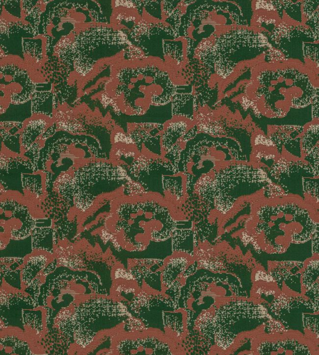 Kupka Fabric by Nobilis Vert Emeraude
