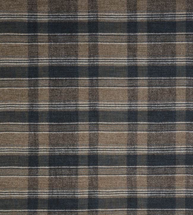 Kyle Fabric by Osborne & Little Indigo/Caramel