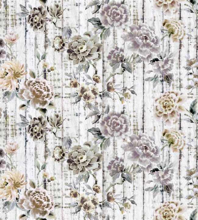Kyoto Flower Fabric by Designers Guild Slate