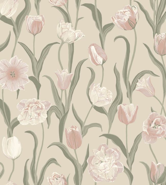 La Belle Epoque Wallpaper by Borastapeter Pink