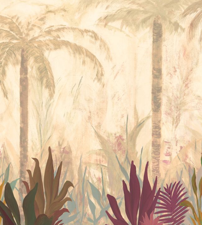 La Caravelle Mural by Elitis Une empreinte paradisiaque