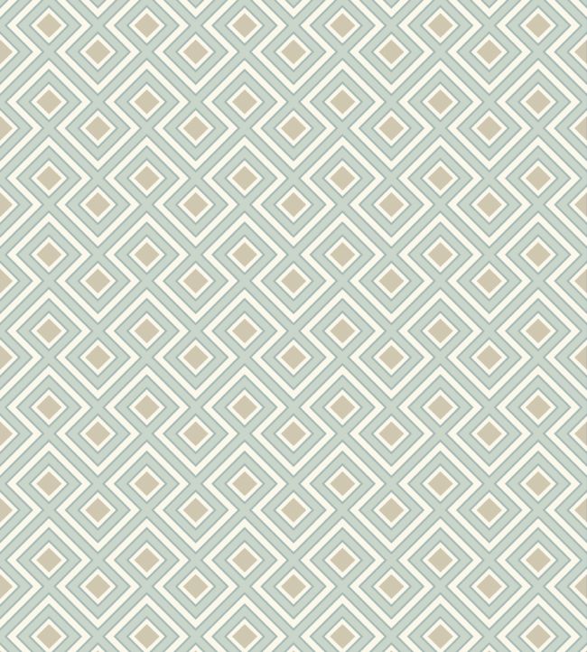 La Fiorentina Small Wallpaper by GP & J Baker Aqua