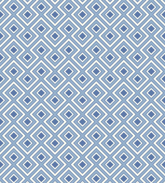 La Fiorentina Small Wallpaper by GP & J Baker Blue