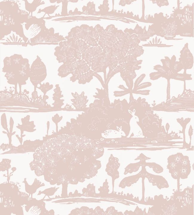La Foret Wallpaper by Thibaut Blush
