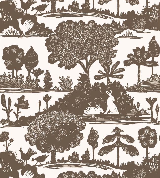 La Foret Wallpaper by Thibaut Brown