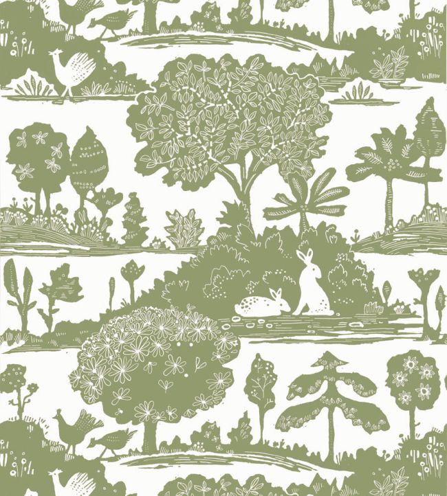 La Foret Wallpaper by Thibaut Sage