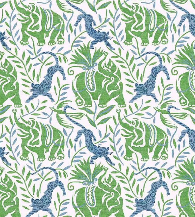 La Jungle Performance Fabric by Christopher Farr Cloth Prato