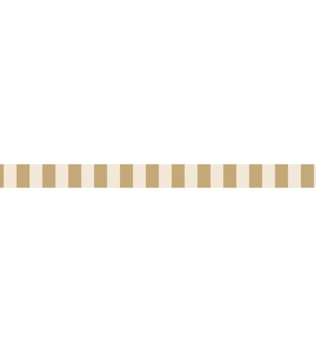 La Retro Border Wallpaper by Casadeco Jaune Ocre