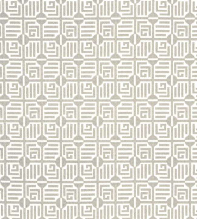 Labyrinth Velvet Fabric by Thibaut Flax