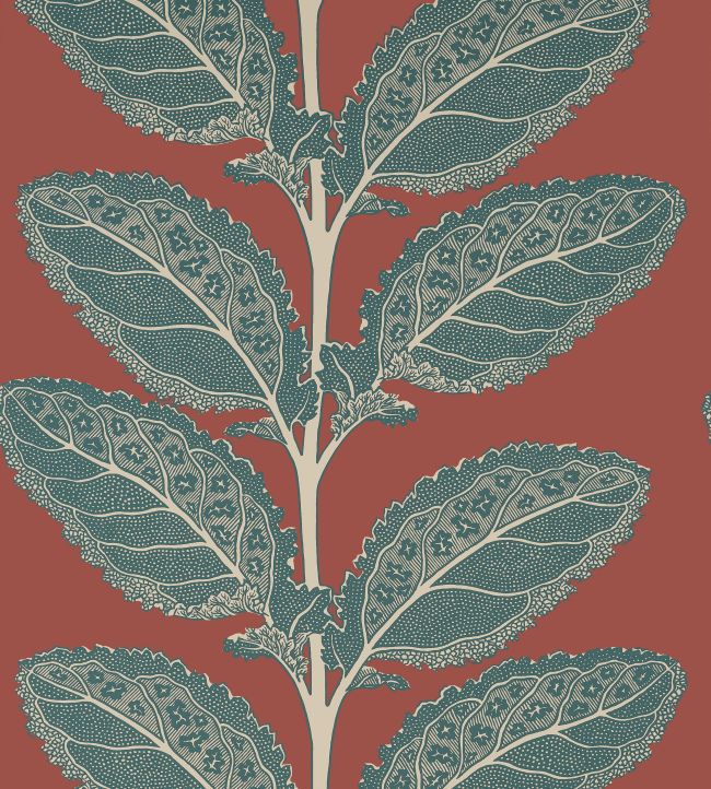 Lacinato Wallpaper by Thibaut Sunbaked