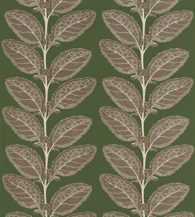 Lacinato Fabric by Thibaut Wild Sage