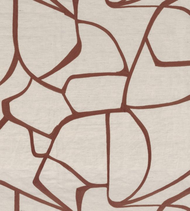 Lacis Fabric by Casamance Acajou