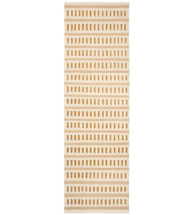 Chhatwal & Jonsson Ladakh Runner rug Off White/Beige/Masala Yellow RDH872833-26 Off White/Beige/Masala Yellow
