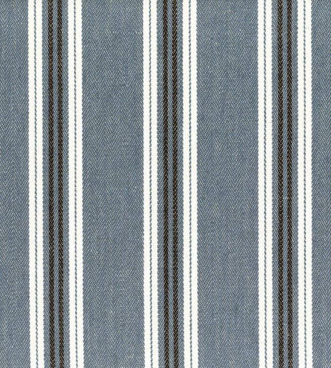 Lagos Fabric by Casamance Bleu Beauville