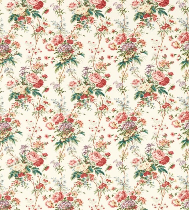 Lakeland Paradis Fabric by Sanderson Carmine