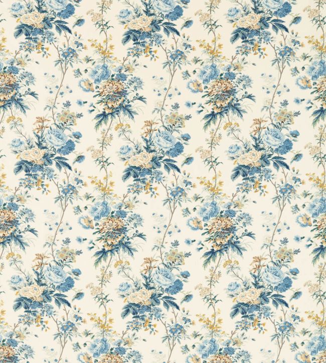Lakeland Paradis Fabric by Sanderson Poppinjay/Lion