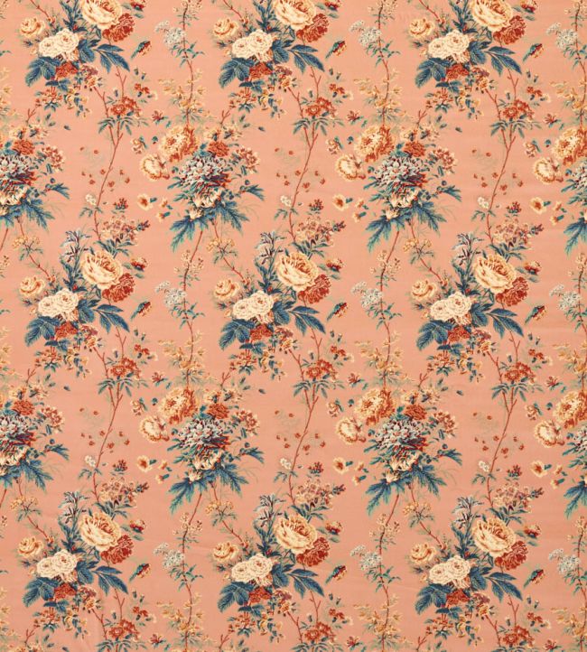 Lakeland Paradis Velvet Fabric by Sanderson Sandstone