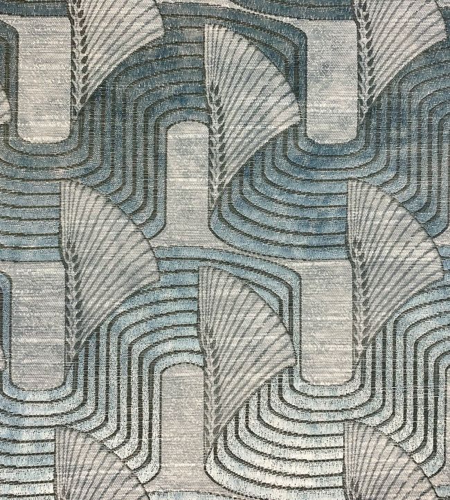Lalique Fabric by Casal Bleu Glacier