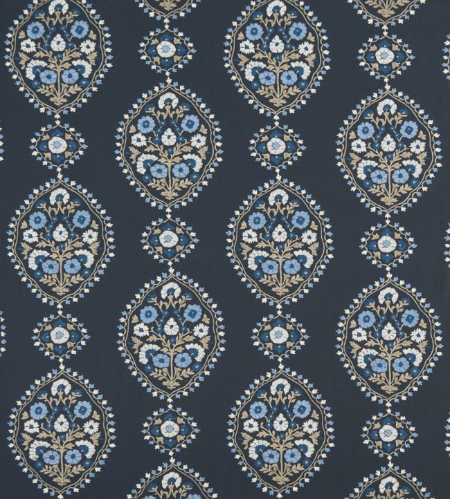 Lalita Fabric by Nina Campbell Navy