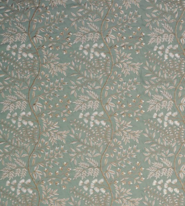 Lamballe Fabric by Nina Campbell Duck Egg
