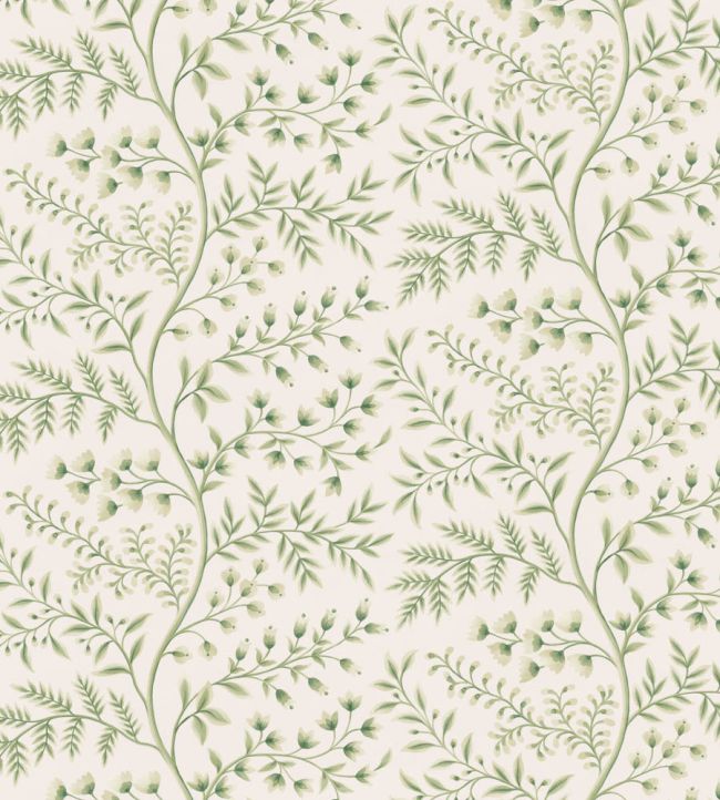 Lamballe Wallpaper by Nina Campbell Green/Ivory