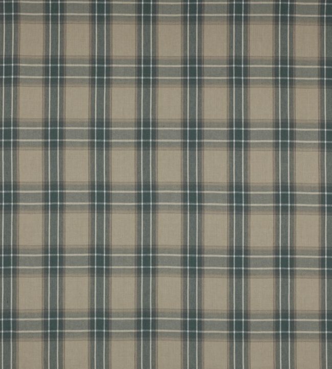 Lamorna Check Fabric by Colefax and Fowler Forest