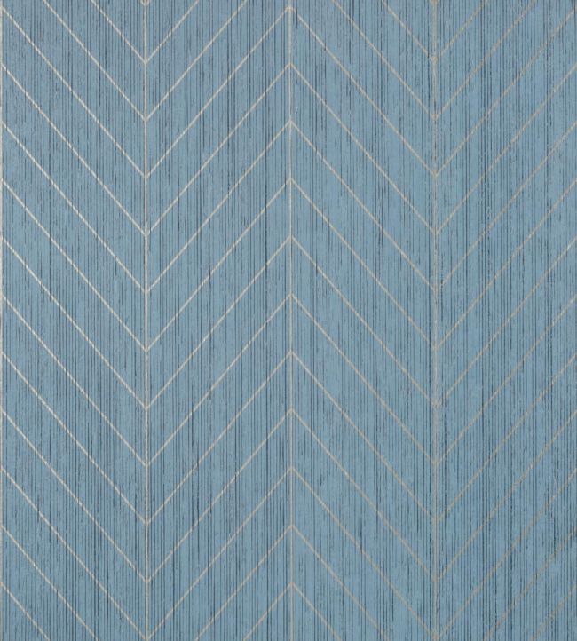 Land Bridge Wallpaper by Thibaut Mineral and Metallic Gold