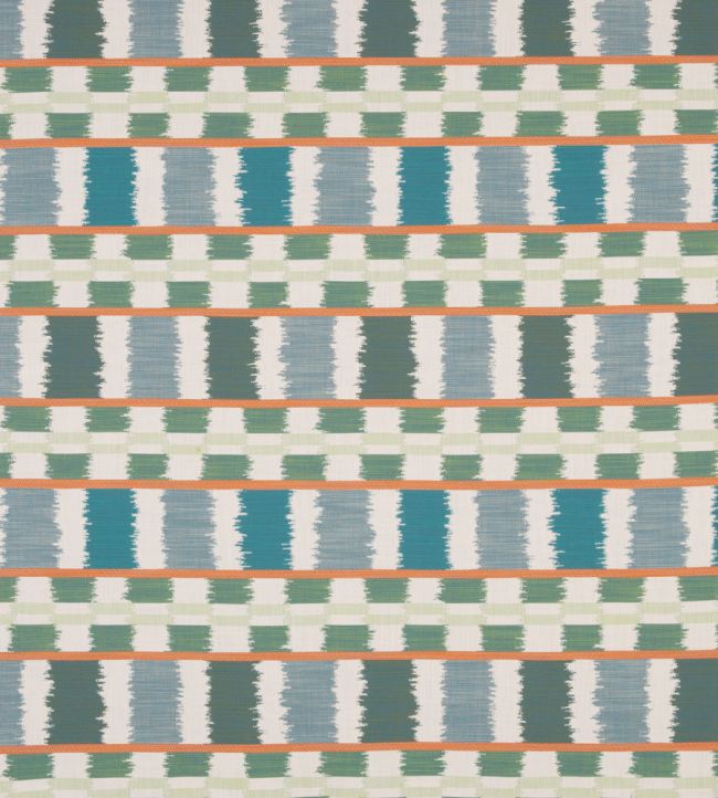 Lapaz Performance Fabric by Christopher Farr Cloth Turchese