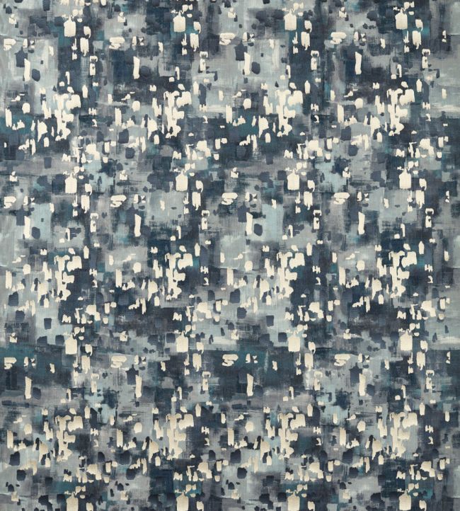 Lapis Fabric by Clarke & Clarke Ink