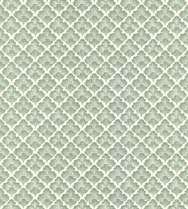 Laura Wallpaper by Langelid Von Bromssen Celadon